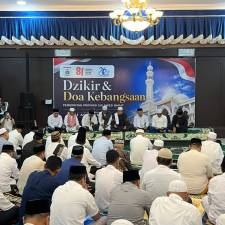 Perkuat Semangat Kebangsaan, Wakil Ketua PTA Sulawesi Barat Hadiri Dzikir dan Doa Bersama